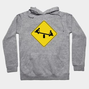 Caution Children At Play Hoodie